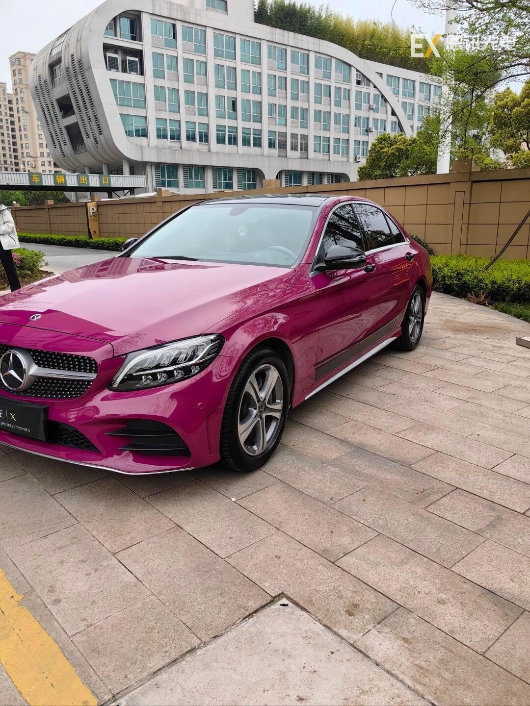 EX-8001 Starlight Ruby Red Car Wrap - Scenario & Selling Point Short Copy