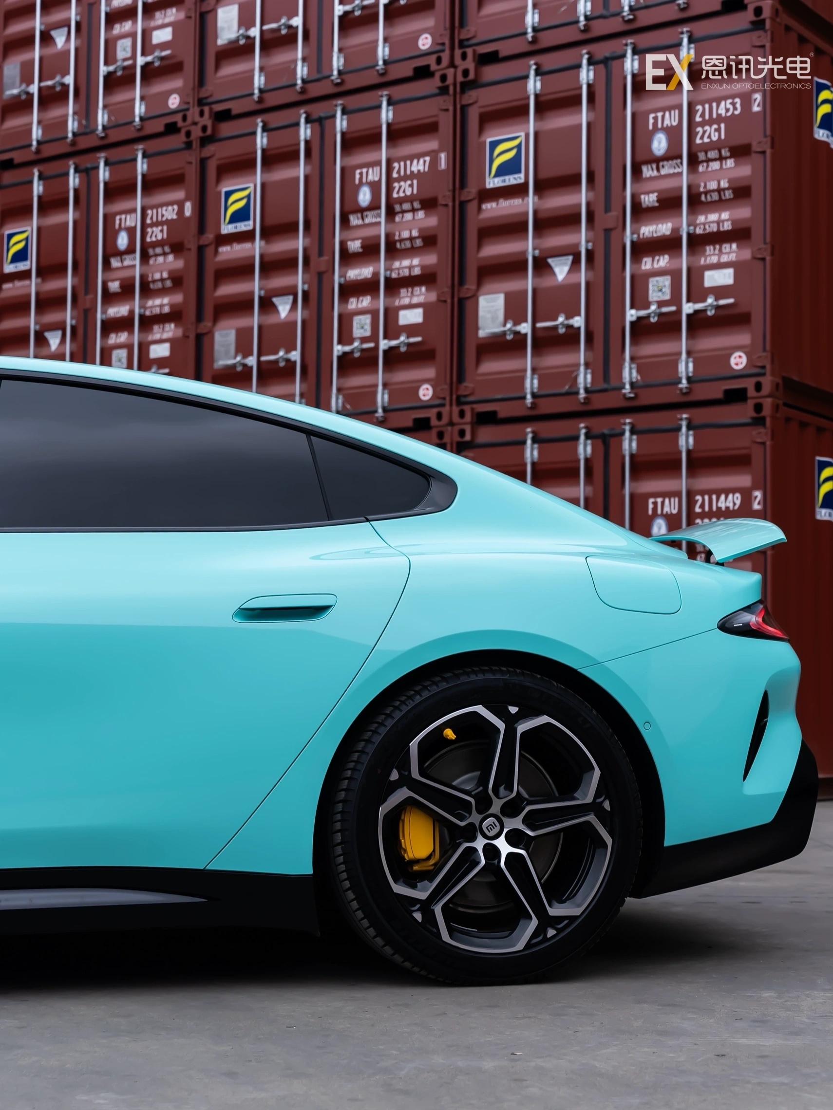 Scratch-resistant, bubble-free, seamless to apply. OEM & bulk stock available EX-8031 Tiffany Blue