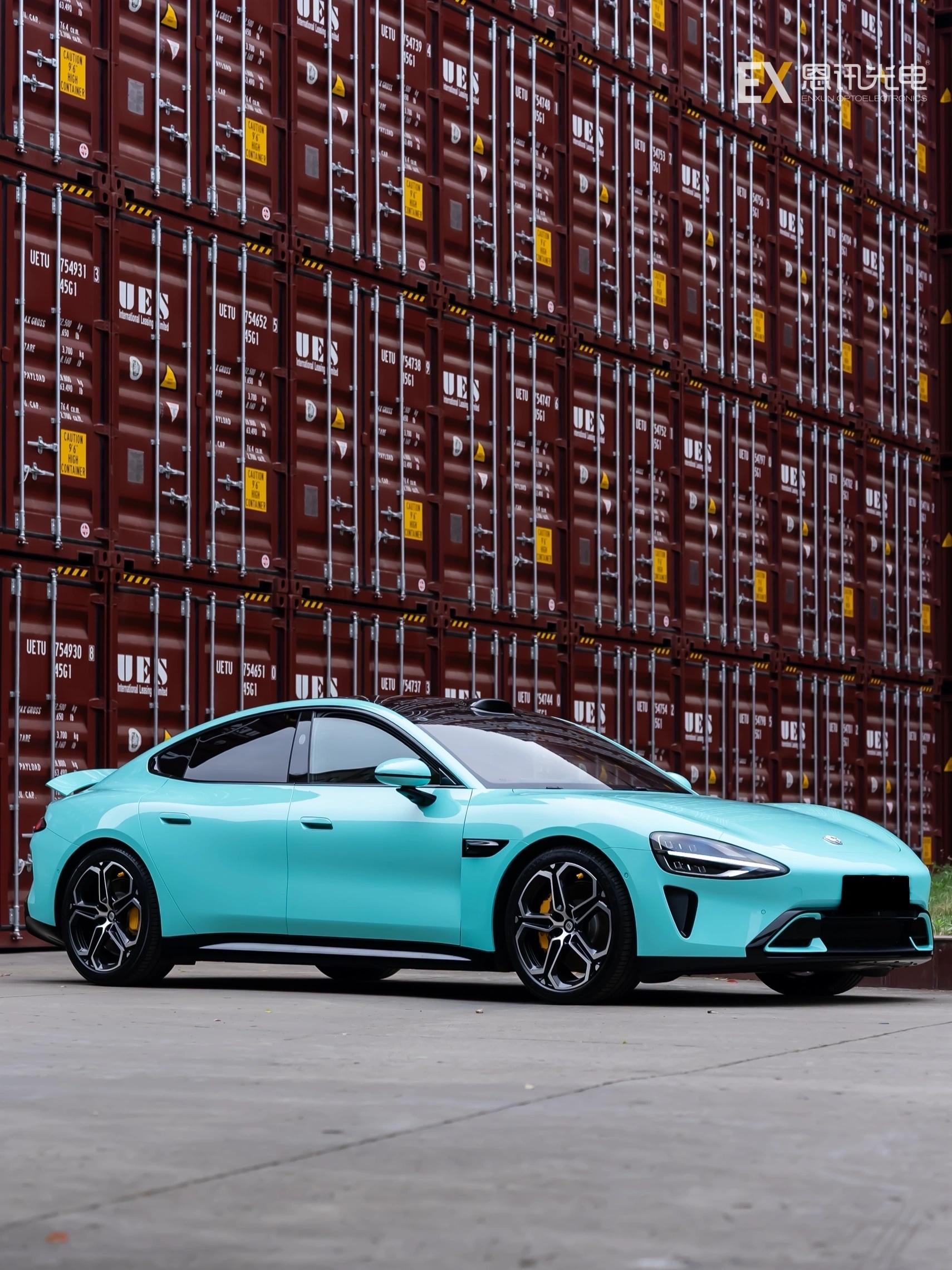 Scratch-resistant, bubble-free, seamless to apply. OEM & bulk stock available EX-8031 Tiffany Blue