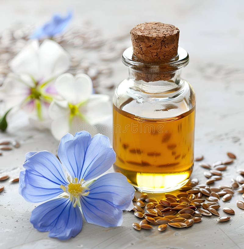 Organic Flaxseed (Linseed) Oil (Linum usitatissimum)