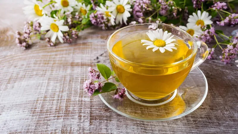 Organic Chamomile Flower Tea (Matricaria chamomilla)