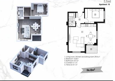 Нови станови  во градба – Езерски Лозја, Охрид