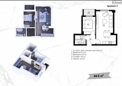 Нови станови  во градба – Езерски Лозја, Охрид