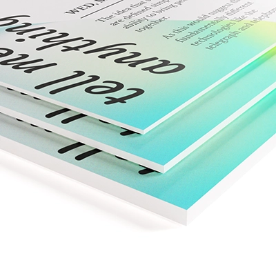 Printed Presentation Boards