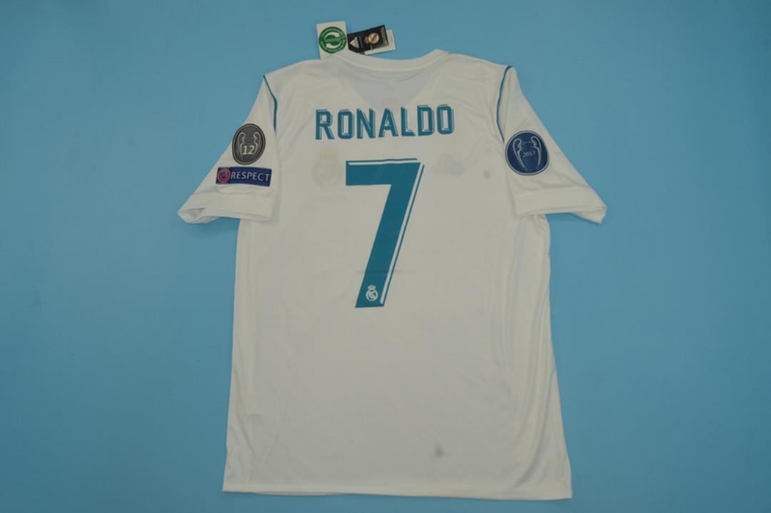 Real Madrid Home 17/18 Final Champions