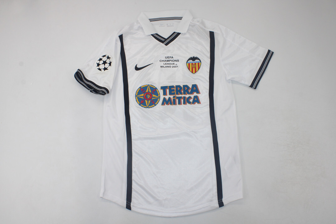 Valencia Home 00/01 Final Champions