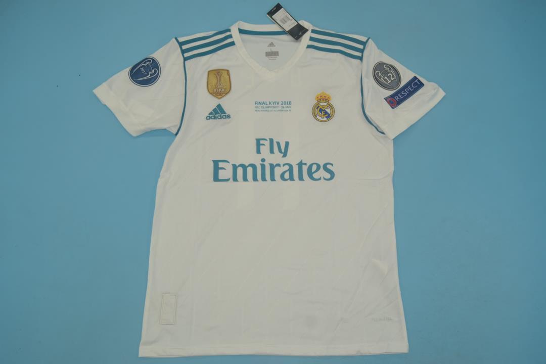 Real Madrid Home 17/18 Final Champions