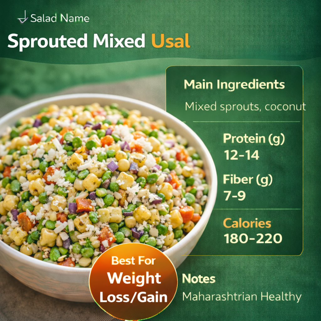 Sprouted Mixed Usal