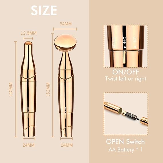 Face Vibratory Massager for Instant Face Lift Anti-Wrinkles Anti Aging Skin Tightening Eliminate Dark Circles for Women Face Slimmer Tool