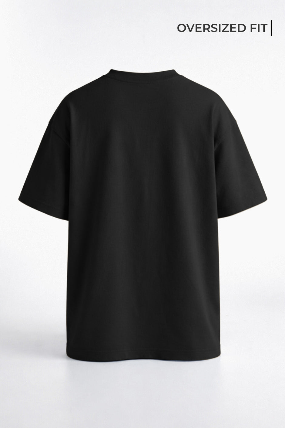 Black Oversized T-Shirt 240 GSM – Premium Cotton Heavyweight Oversize Tee