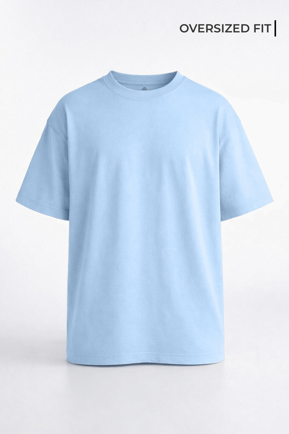 Blue  Oversized T-Shirt 240 GSM – Premium Cotton Heavyweight Oversize Tee