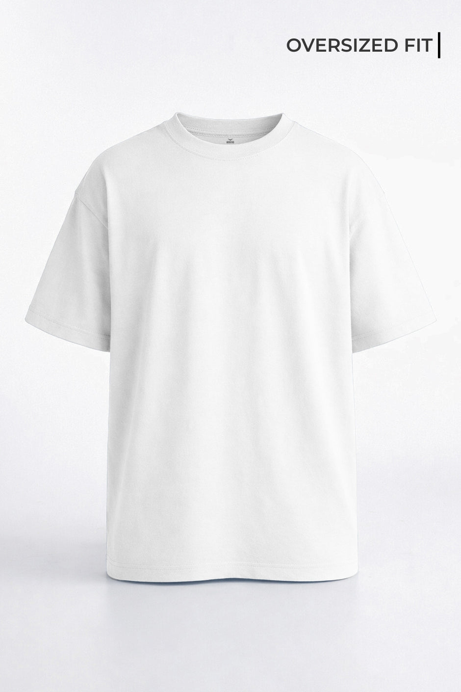 White Oversized T-Shirt 240 GSM – Premium Cotton Heavyweight Oversize Tee