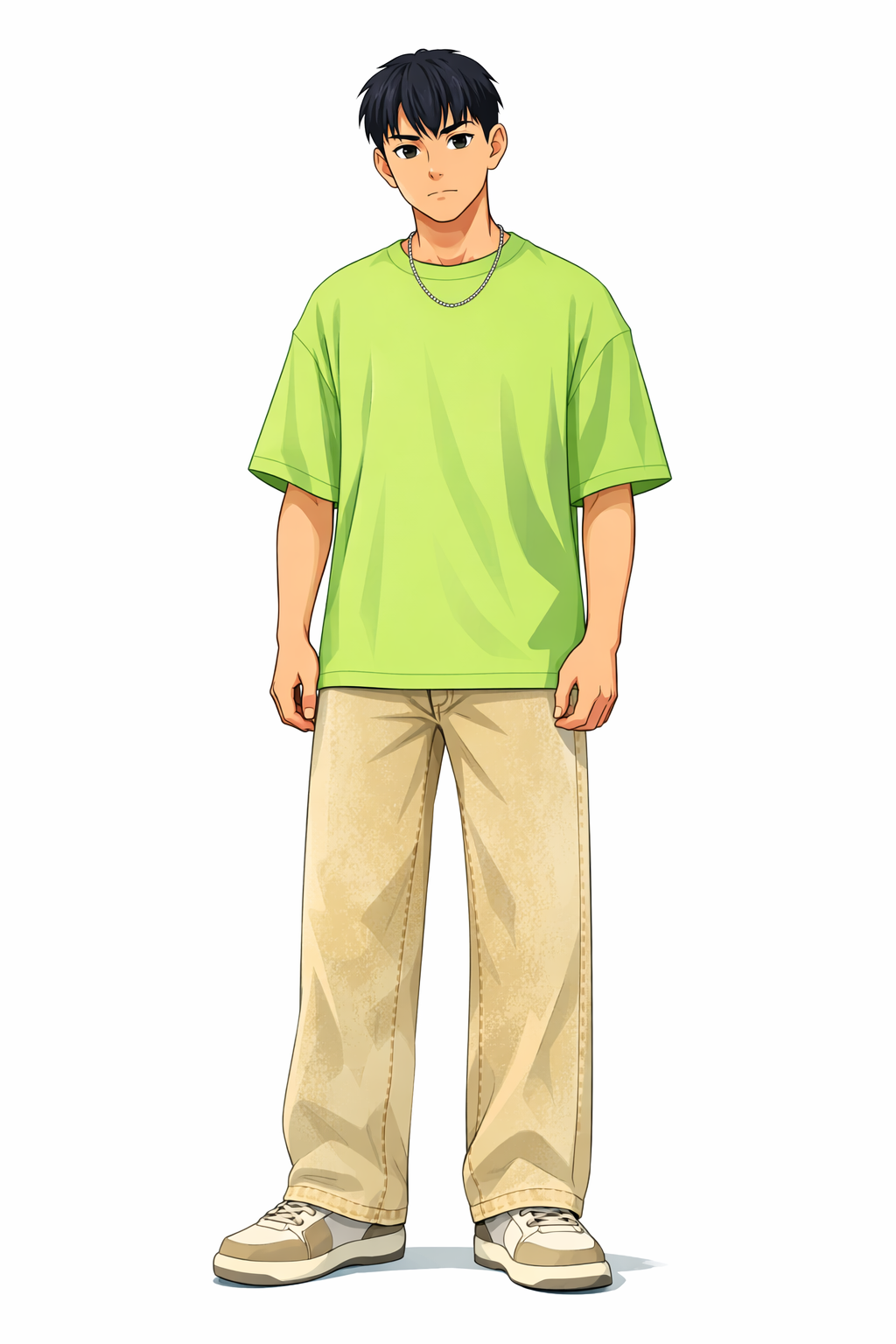 Green Oversized T-Shirt 240 GSM – Premium Cotton Heavyweight Oversize Tee