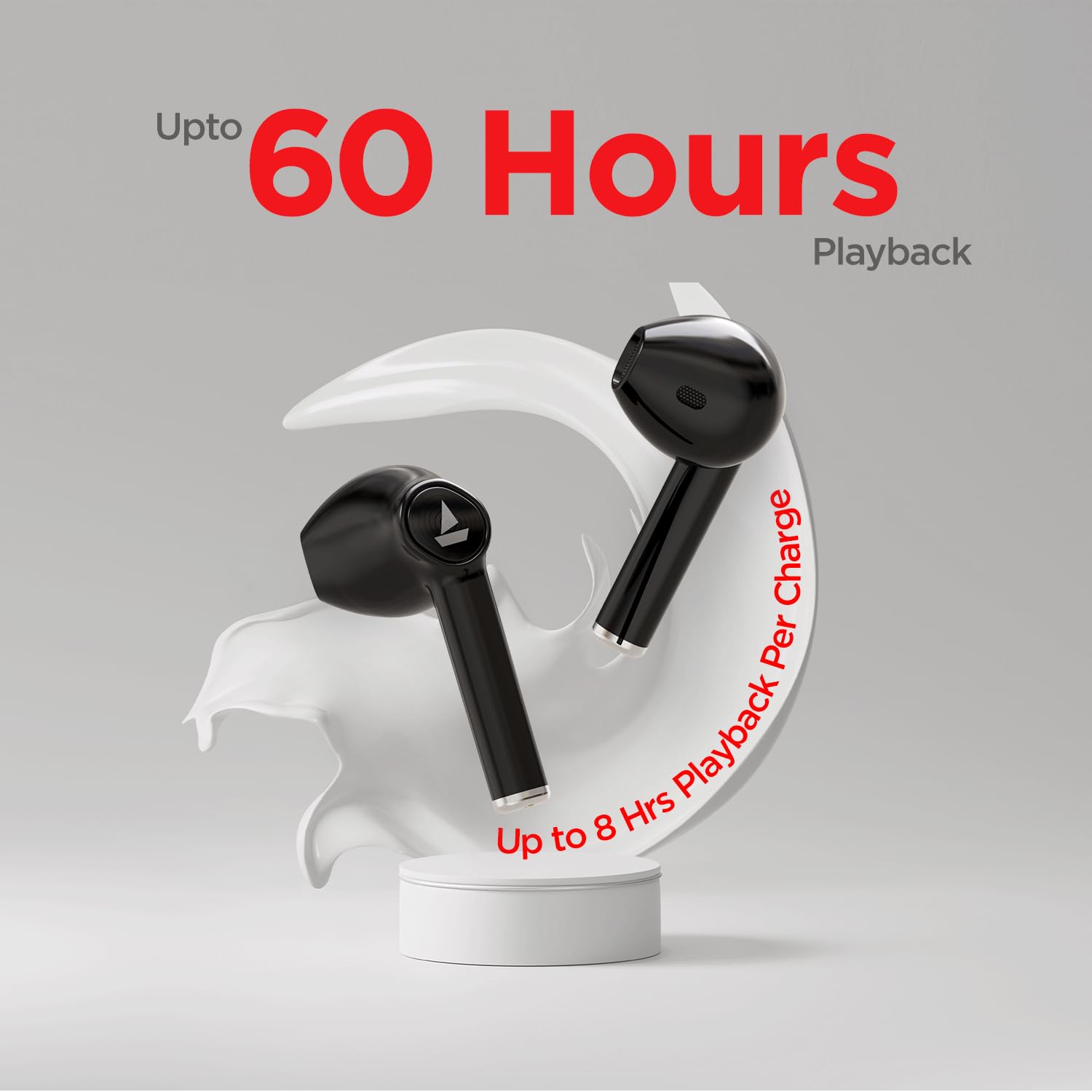 boAt True Wireless Earbuds Boat Airdopes 131 Gen 2, 13mm Drivers, 70H Battery, ENx Tech, Beast Mode 45 ms Low Latency, ASAP Charge, Bluetooth Earbuds, TWS Ear Buds Wireless Earphones