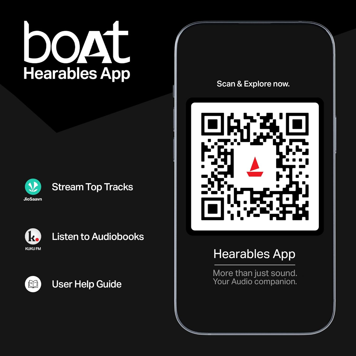 boAt Hearables App boAt (2025 Launch Airdopes Prime 412, 4Mics AI-ENx Tech, 50 Hrs Battery, Multipoint Connectivity,Fast Charge, App Support, Bluetooth Earbuds, TWS Ear Buds Wireless Earphones 