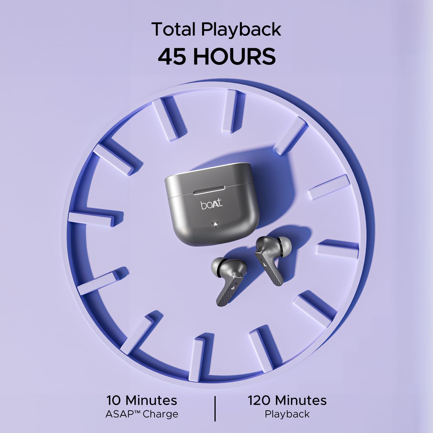 Airdopes 91 Wireless Earbuds boAt Airdopes 91, 45HRS Battery, 50ms Low Latency, ENx Tech, Fast Charge, IPX4, IWP Tech, v5.3 Bluetooth Earbuds, TWS Ear Buds Wireless Earphones 