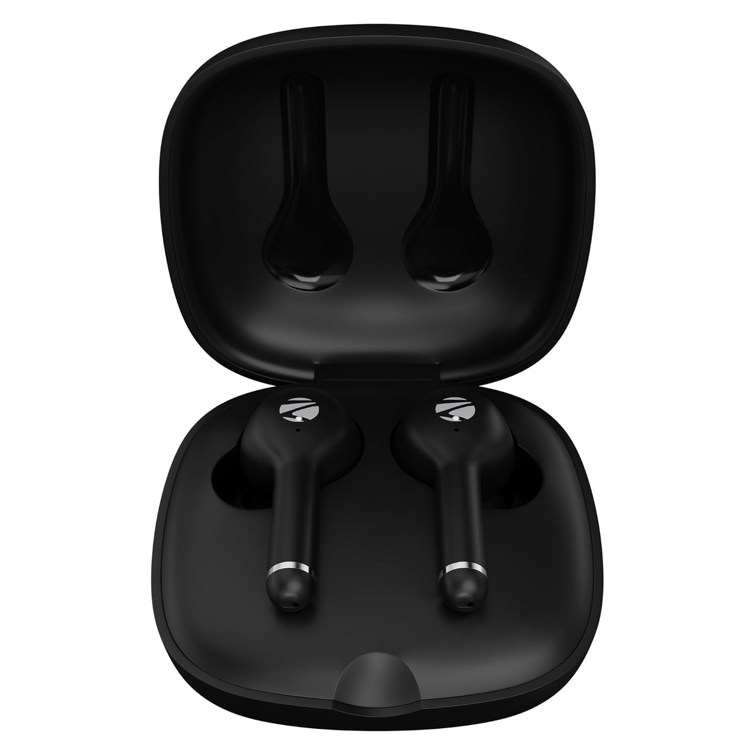 Wireless Earbuds ZEBRONICS Meteoroid in Ear Wireless Earbuds, Upto 80 Hours Backup, Bluetooth v5.4, Gaming Mode, ENC, Touch Control, Voice Assistant Support, Splash Proof Design