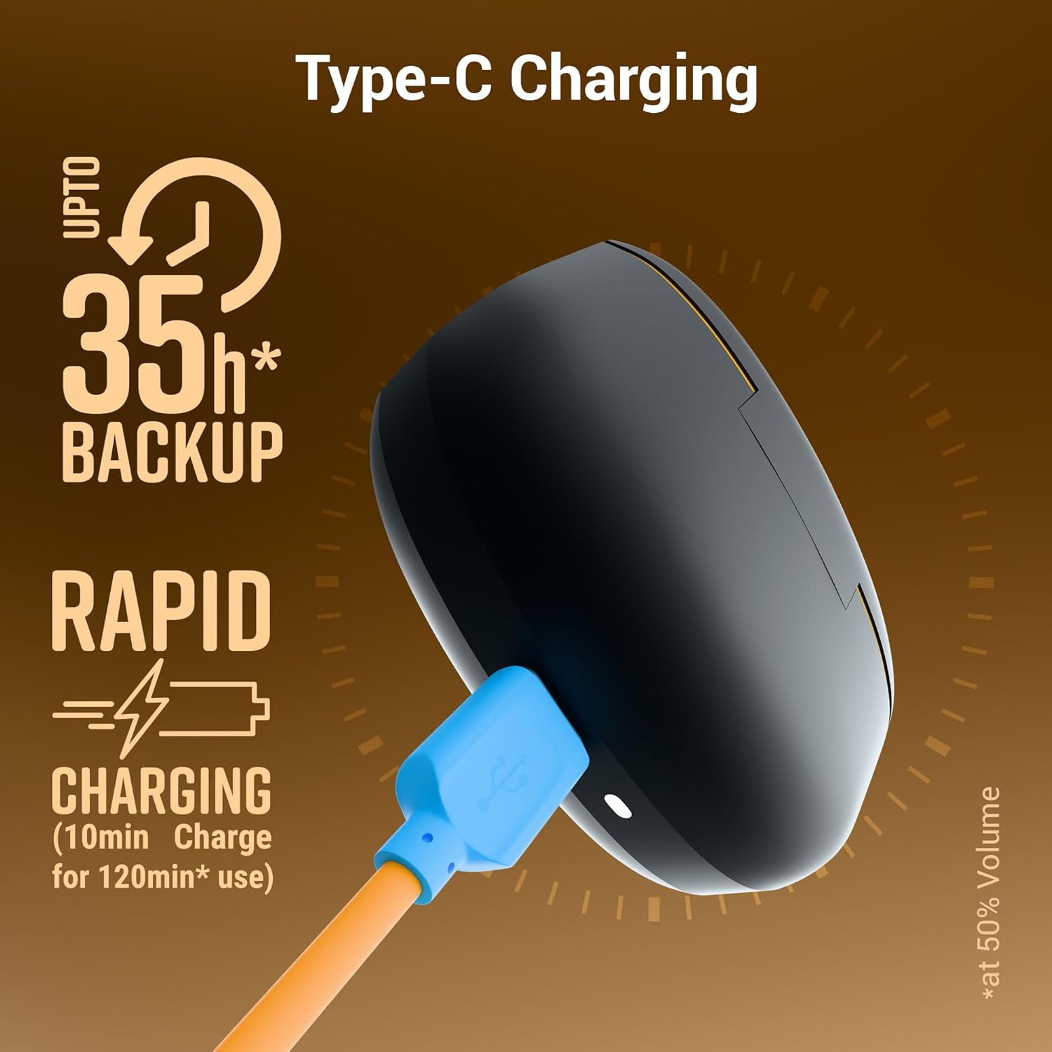 Zebronics Wireless Earbuds Zebronics PODS 141 in Ear Wireless Earbuds, Upto 35 Hrs Backup, Dual EQ, Quad MIC ENC, 10mm Bass Drivers, Rapid Charging, Bluetooth, Dual Pairing, Flash Connect, Low Latency Gaming