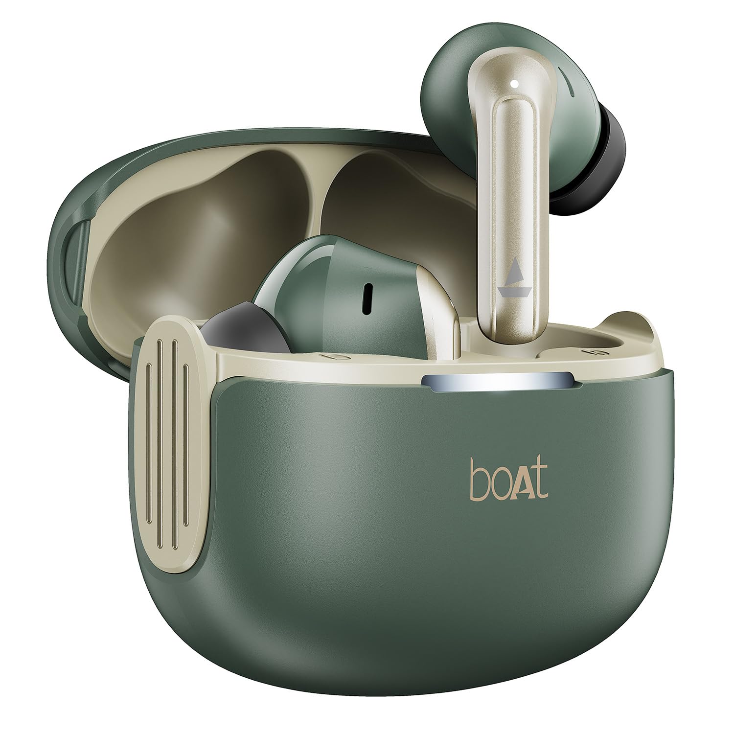 boAt Wireless Earbuds boAt 2025 Launch Airdopes 219, 4Mics ENx, 40H Battery, Best in Segment for Calling, Stream Ad Free Music via App Support, Bluetooth Earbuds, TWS Ear Buds Wireless Earphones