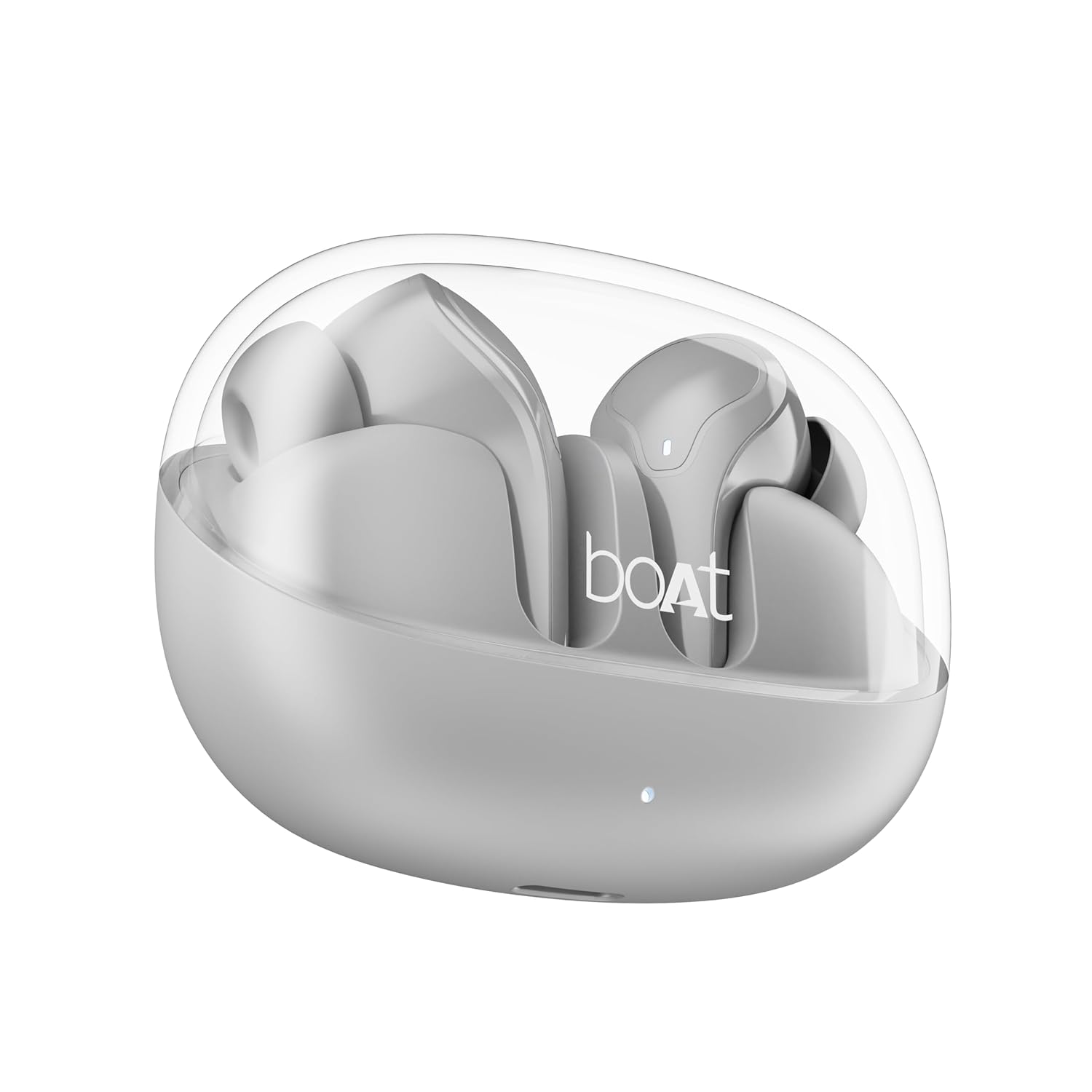 boAt Wireless Earbuds boAt Airdopes 311 Pro, 50HRS Battery, Fast Charge, Dual Mics ENx Tech, Transparent LID, Low Latency, IPX4, IWP Tech, v5.3 Bluetooth Earbuds, TWS Ear Buds Wireless Earphones