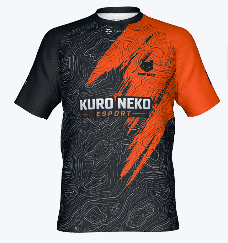 Tee-shirt Officiel Kuro Neko Esport Intérieur