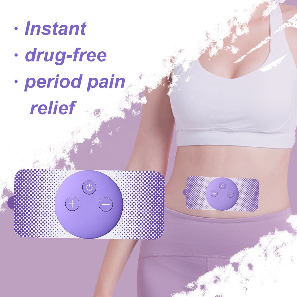 Portable Women Menstrual Cramp Relief Device Physical Therapy Equipments Tens Period Pain Relief