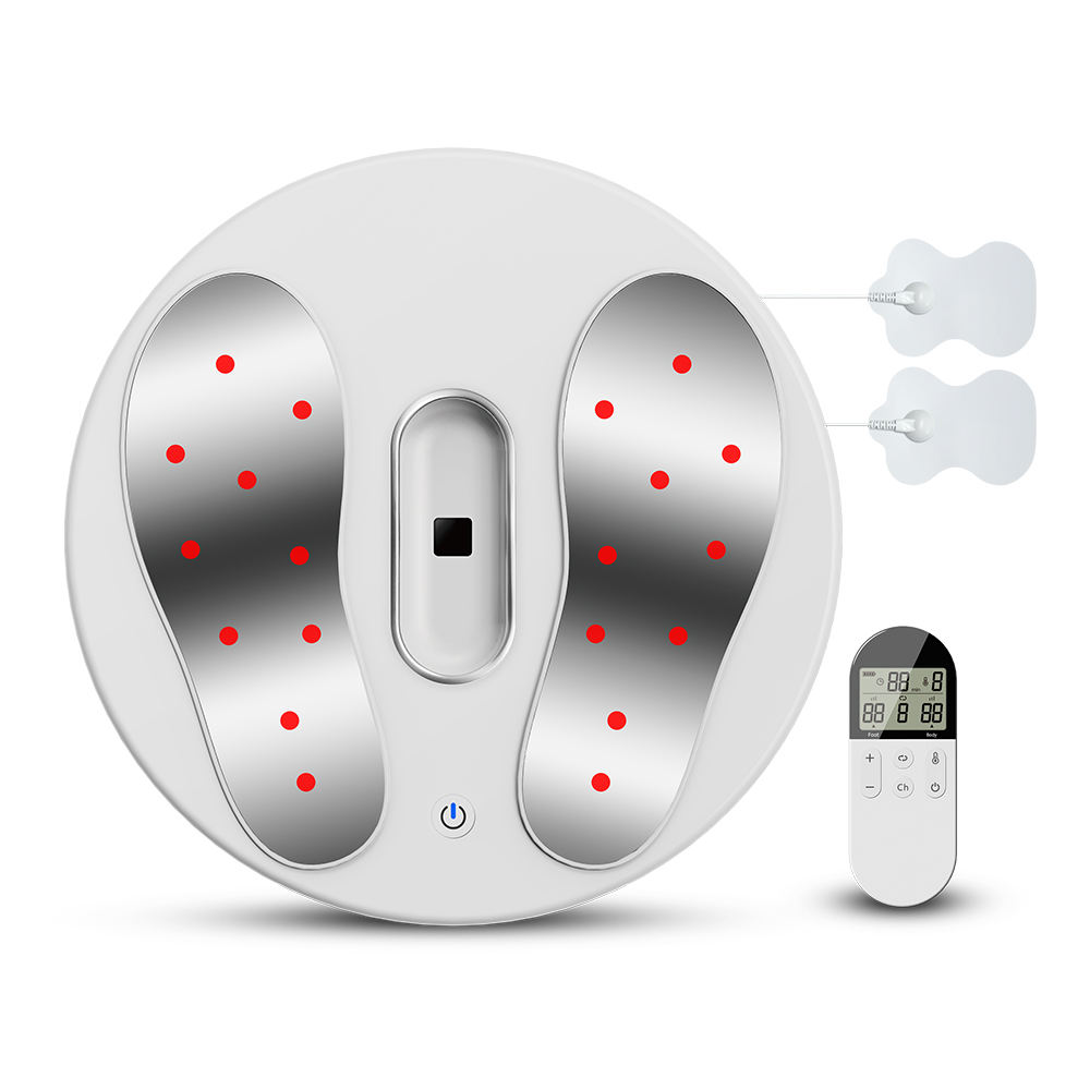 Foot Massager Improves Feet Leg Promote Blood Circulation and Neuropathy EMS Machine for Pain Relieve