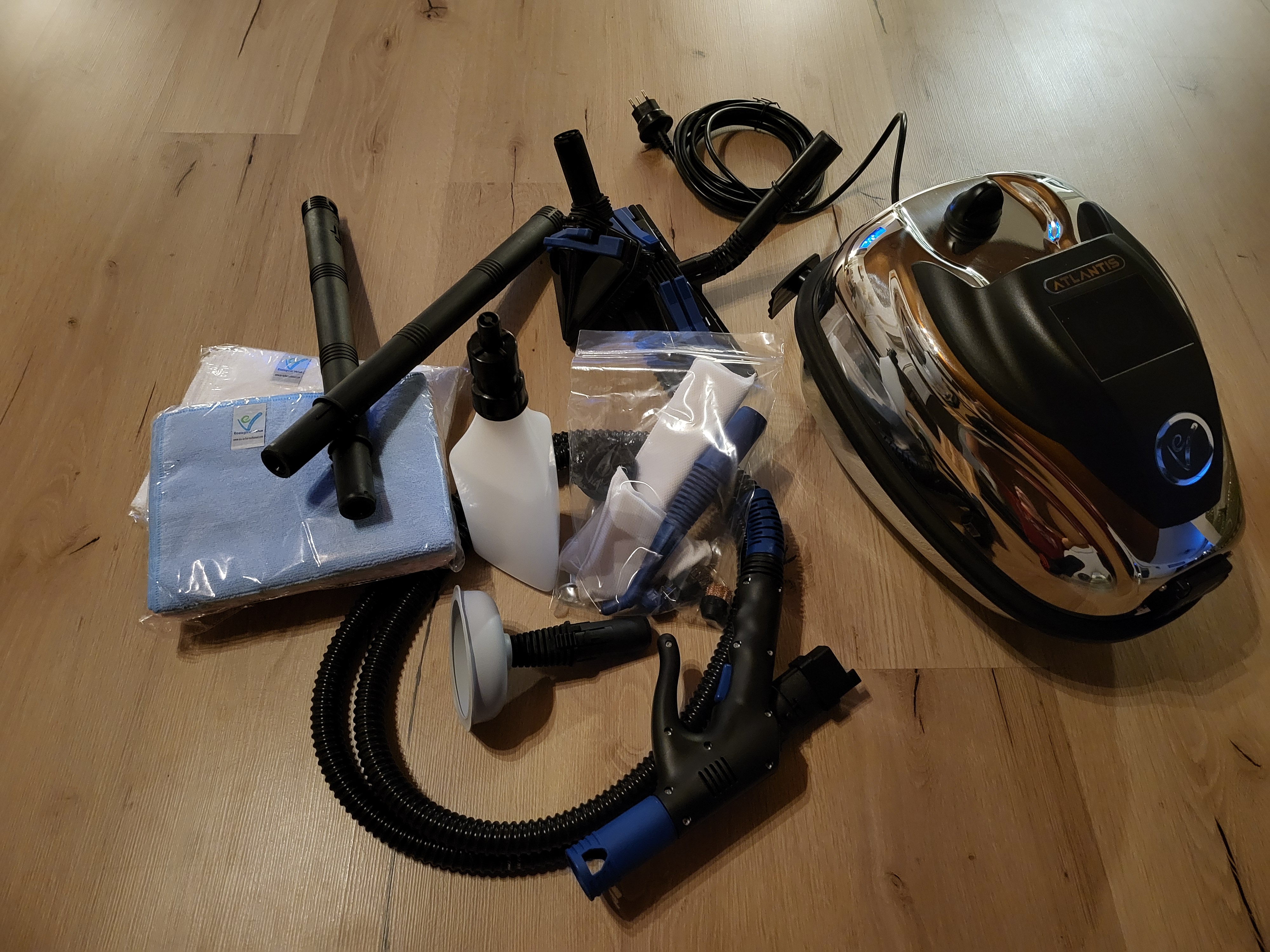 Trockendampfgerät Aufsätze