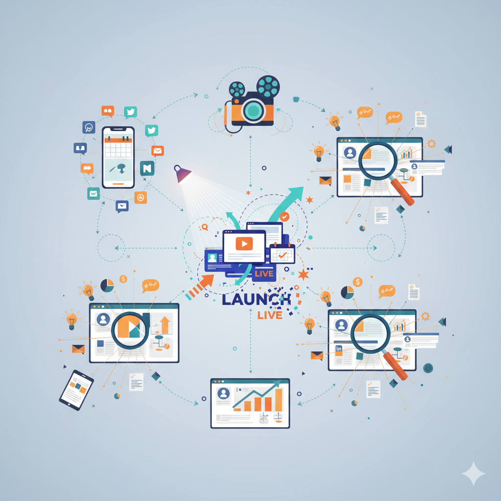 Paquete de lanzamiento digital