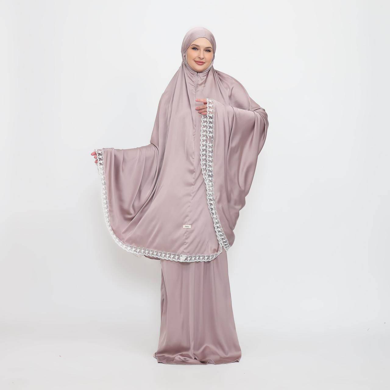 Mukena Dewasa Ungu Muda