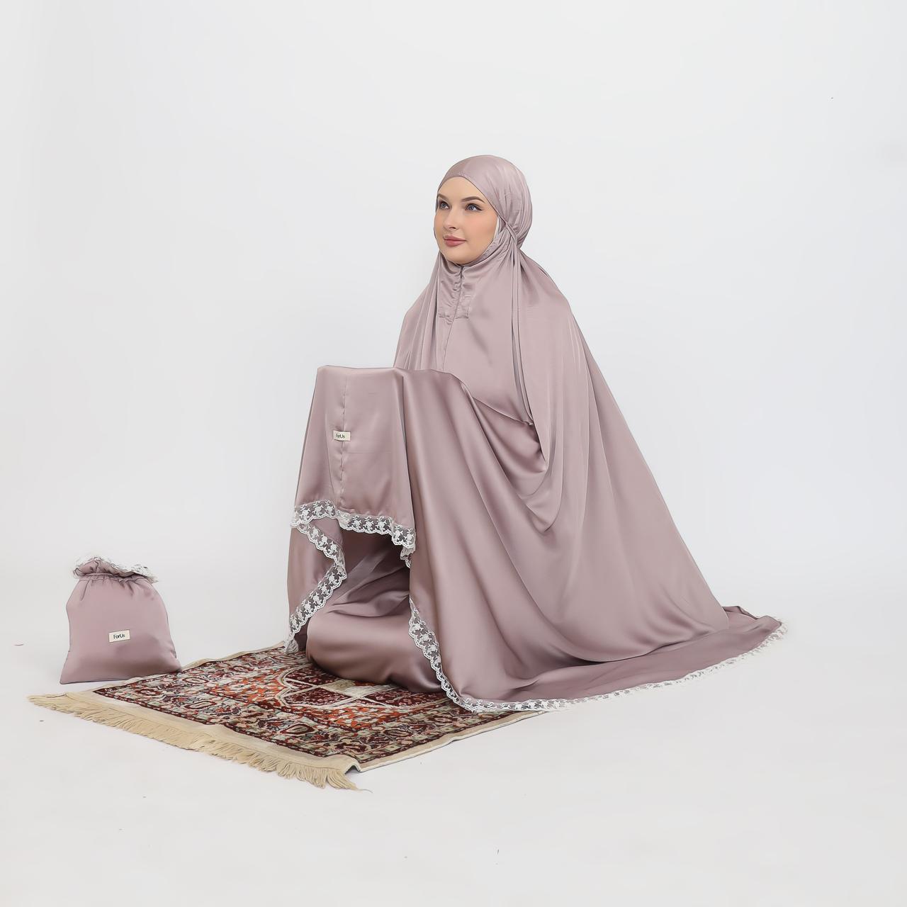 Mukena Dewasa Ungu Muda