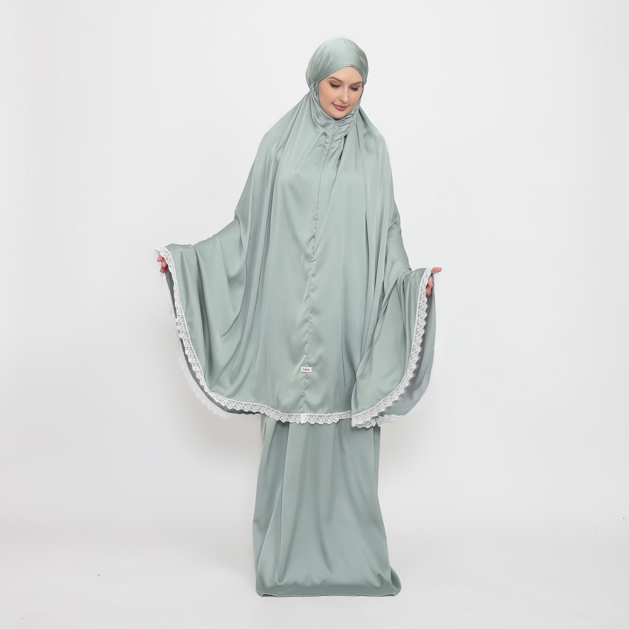 Mukena satin premium