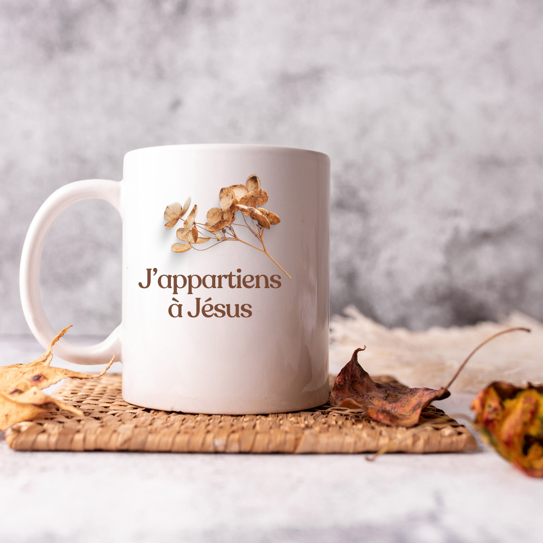 Mug "J'appartiens à Jésus"