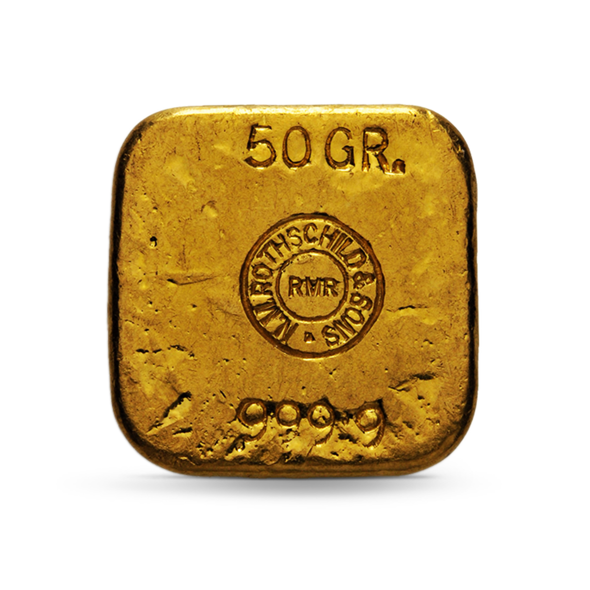 50 g Rothschild Goldbarren