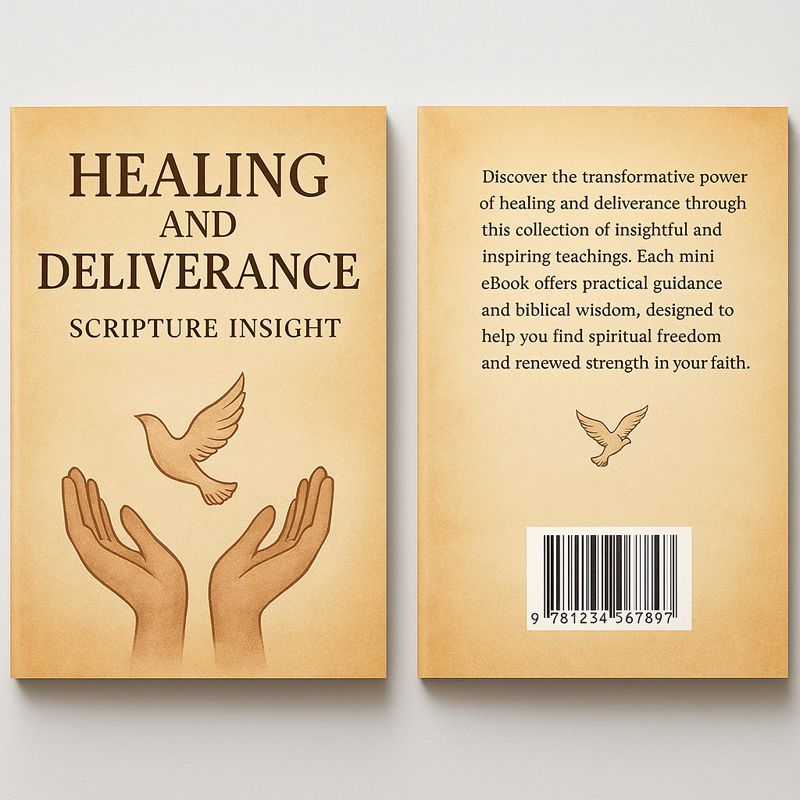 Healing and Deliverance: Scripture Insight ( micro-teaching)