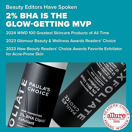 Paula's Choice SKIN PERFECTING 2% BHA Liquid Exfoliant with Salicylic Acid