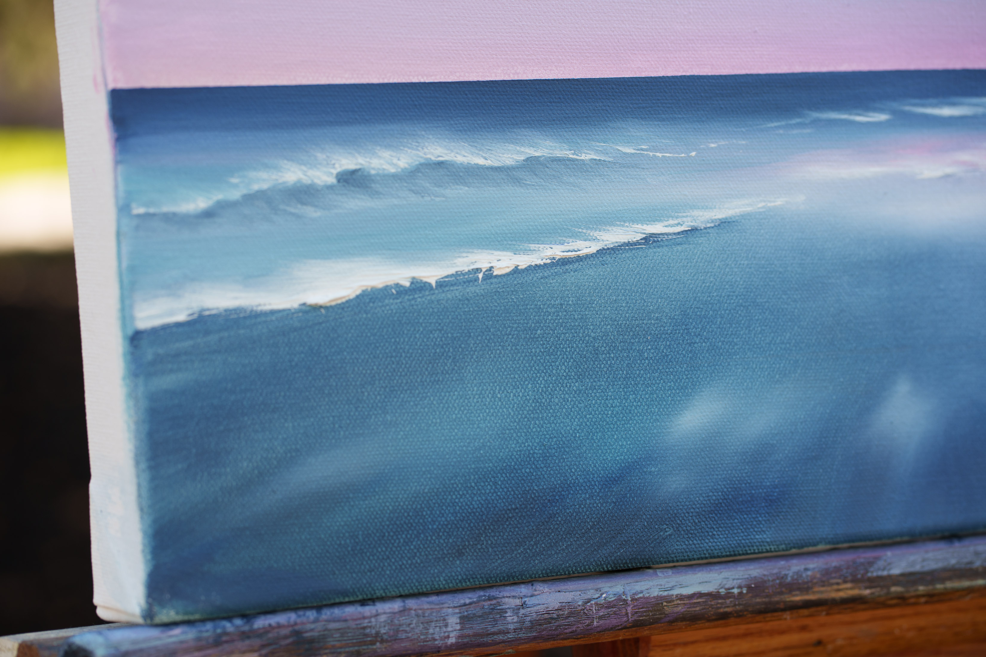 Seaside Sunset Painting