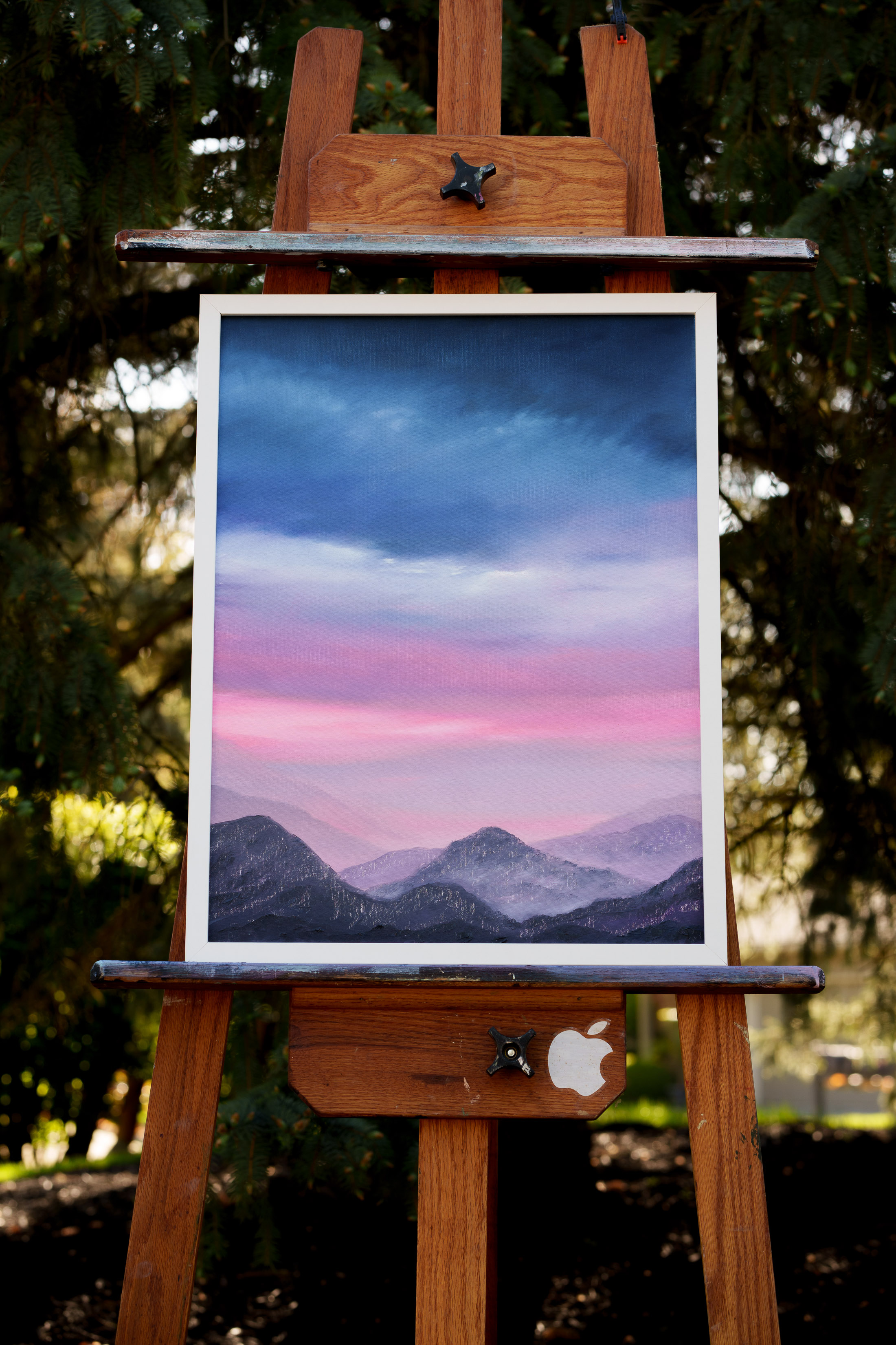 Mountain Sunset Canvas Art