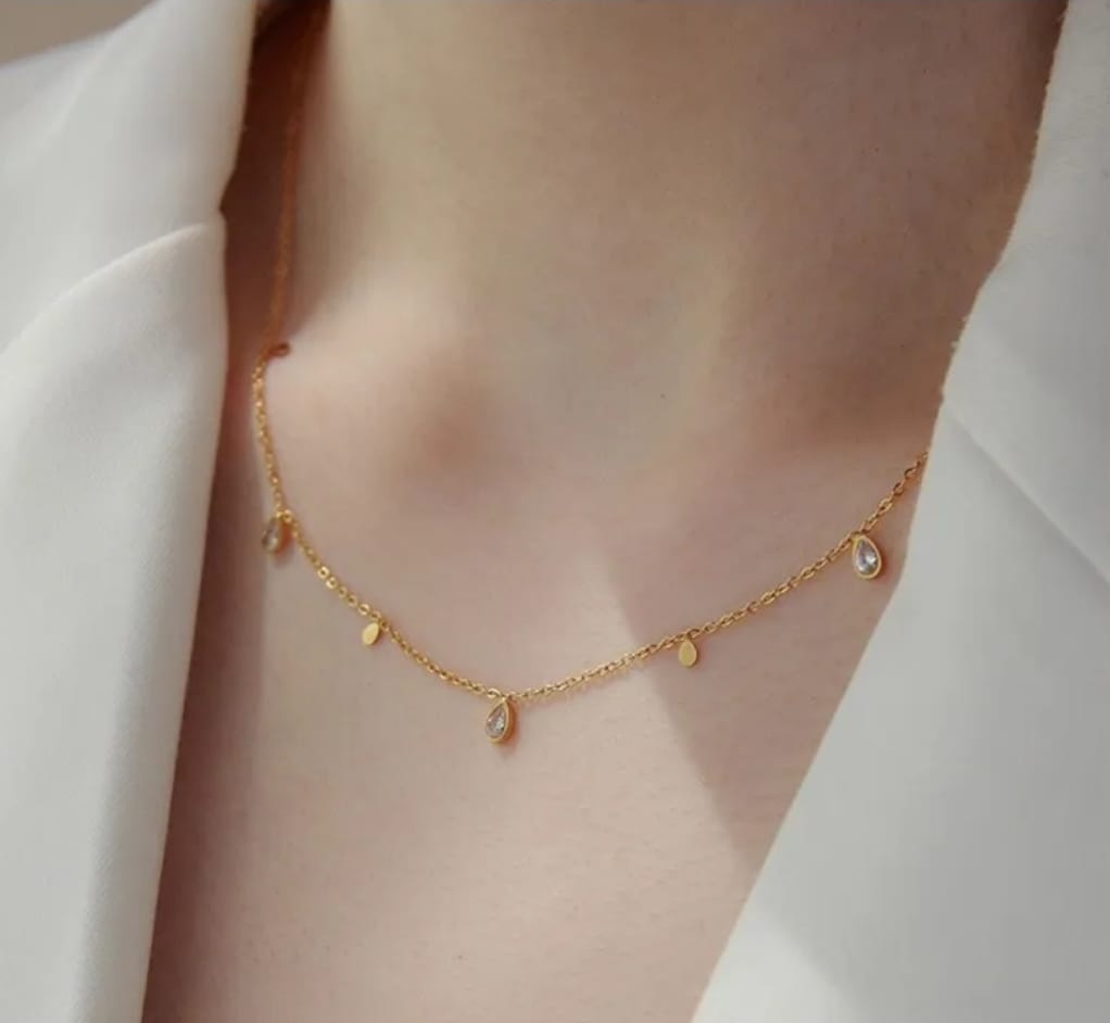 Gold Pendant Necklace