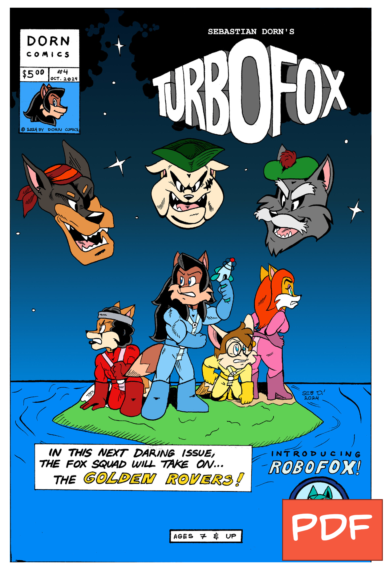 TurboFox #4 (Digital Version)