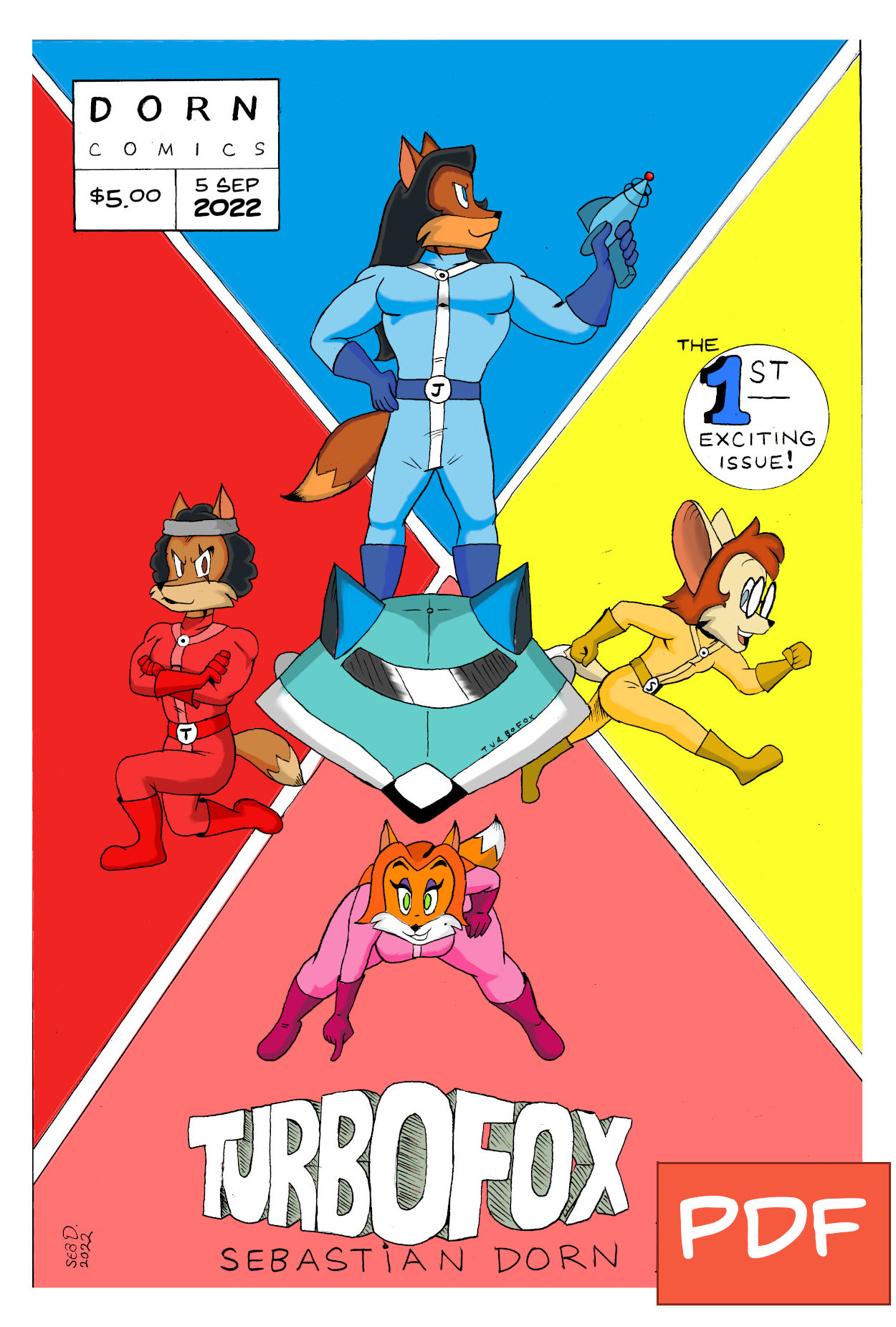 TurboFox #1 (Digital Version)