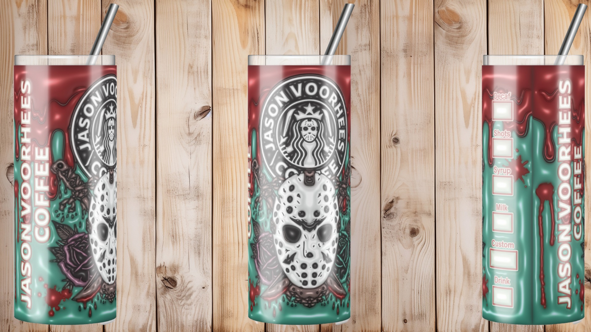 Labyrinth Themed Tumbler