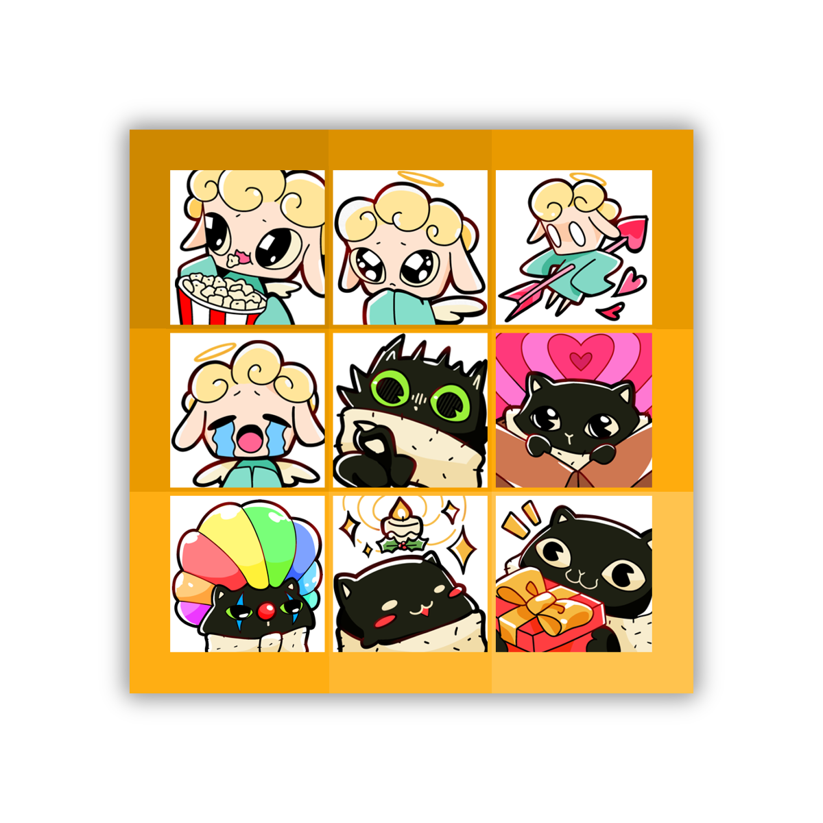 Adesivos de Porque É Natal