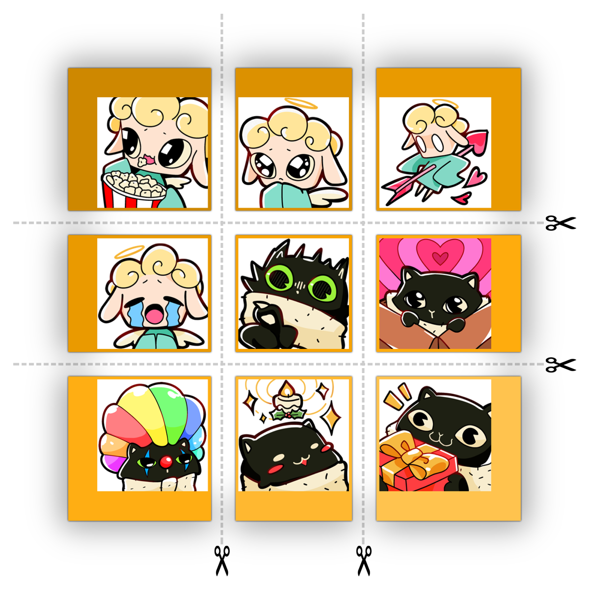 Adesivos de Porque É Natal