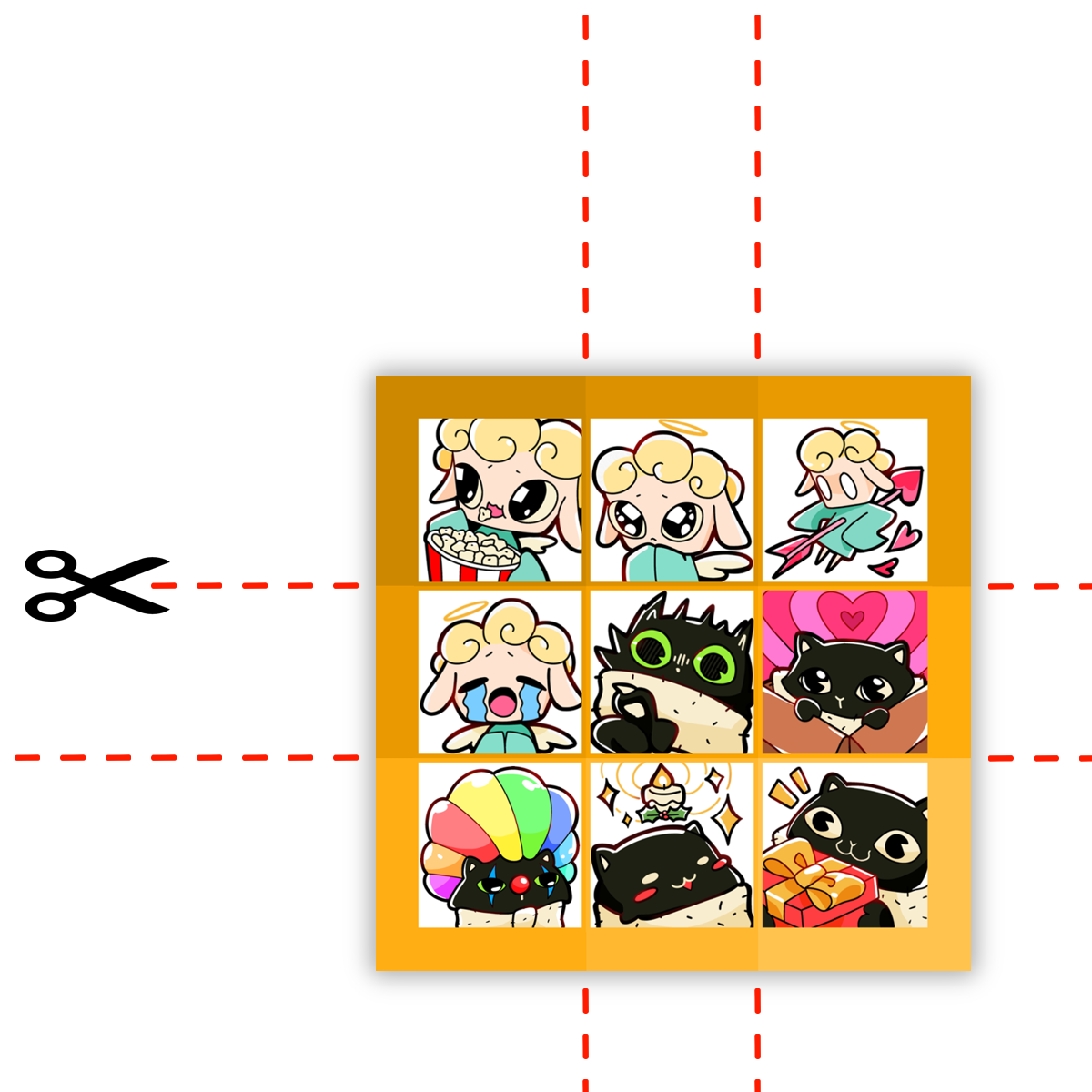 Adesivos de Porque É Natal