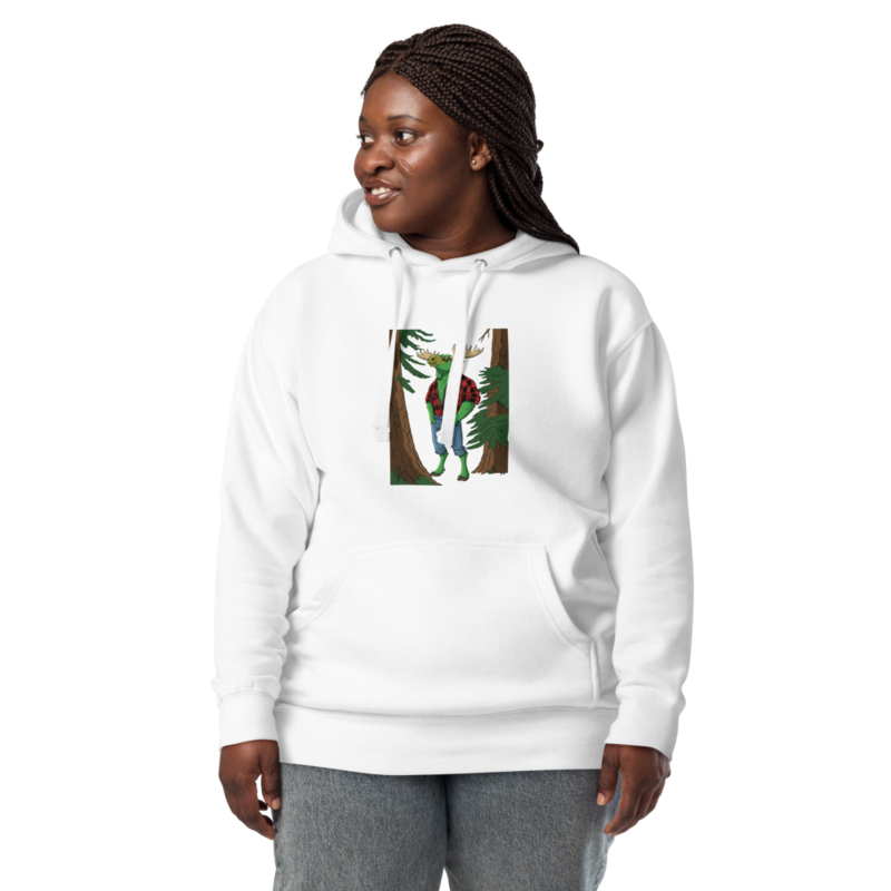 Unisex Hoodie Moose Woods
