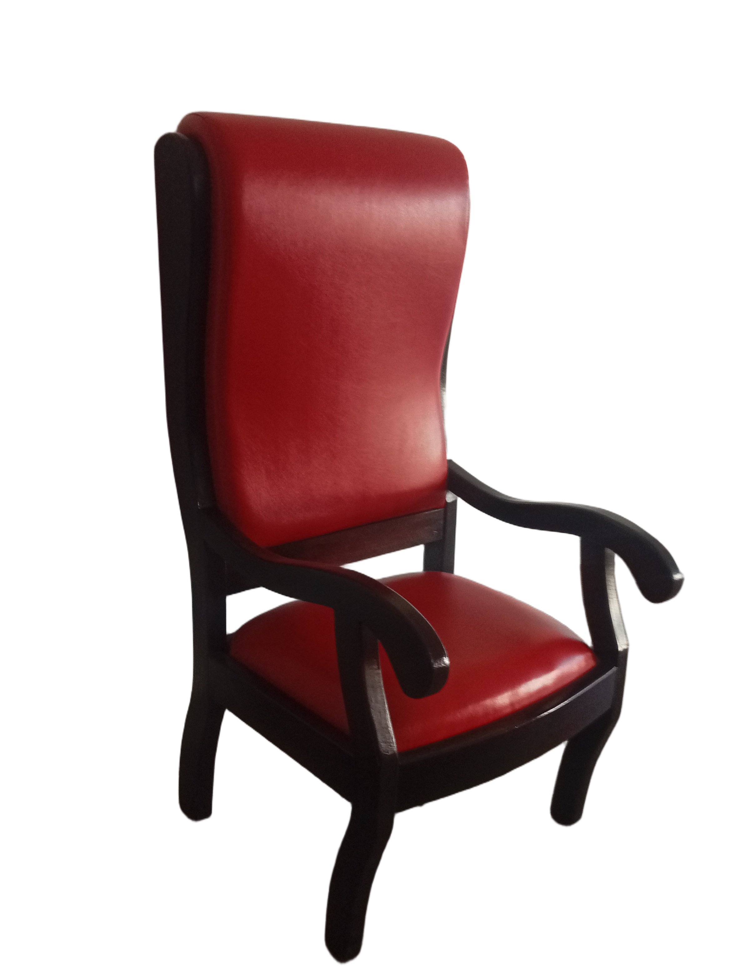 Red Leather Armchair