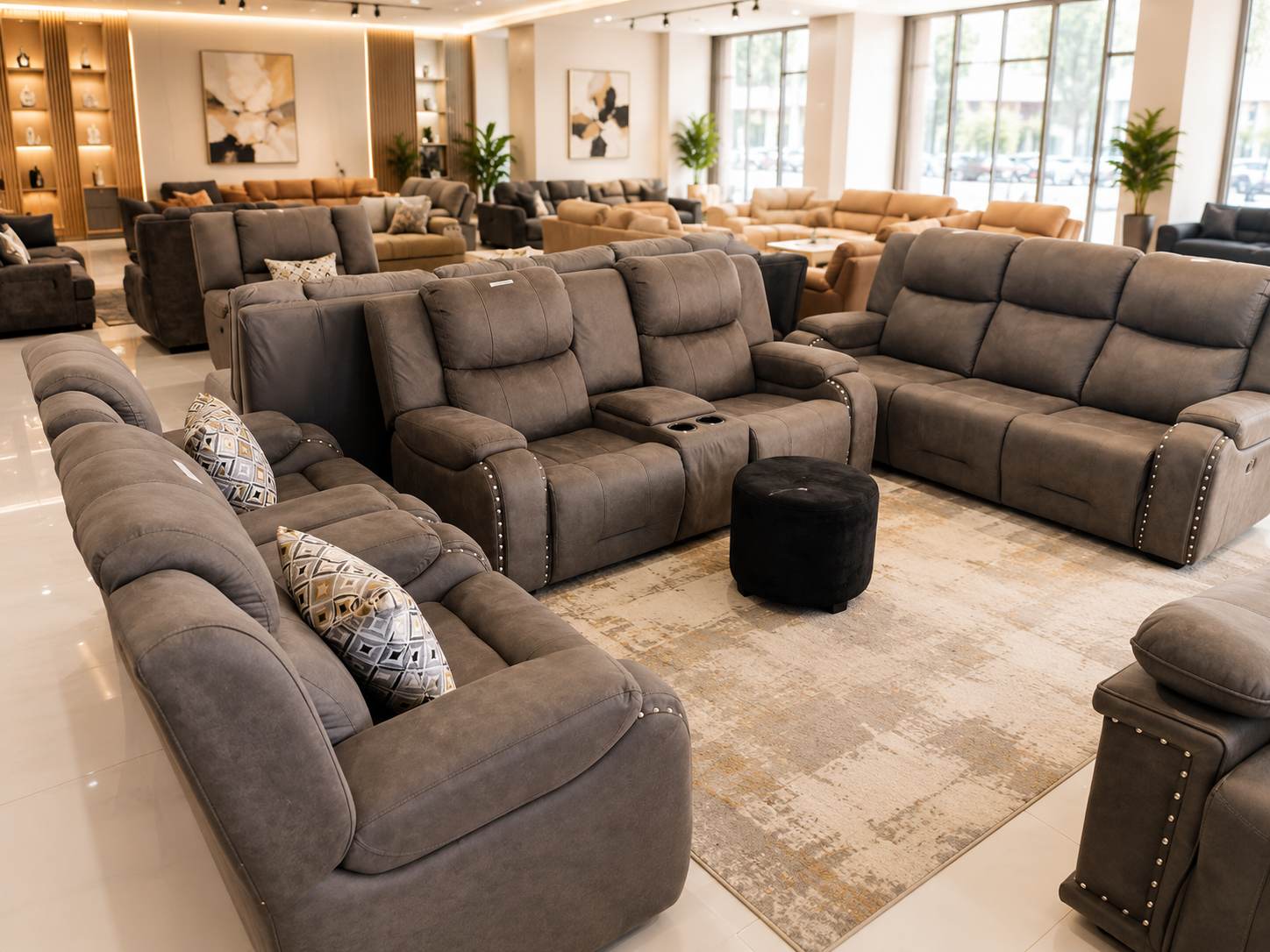 Modern Sectional Sofa Set