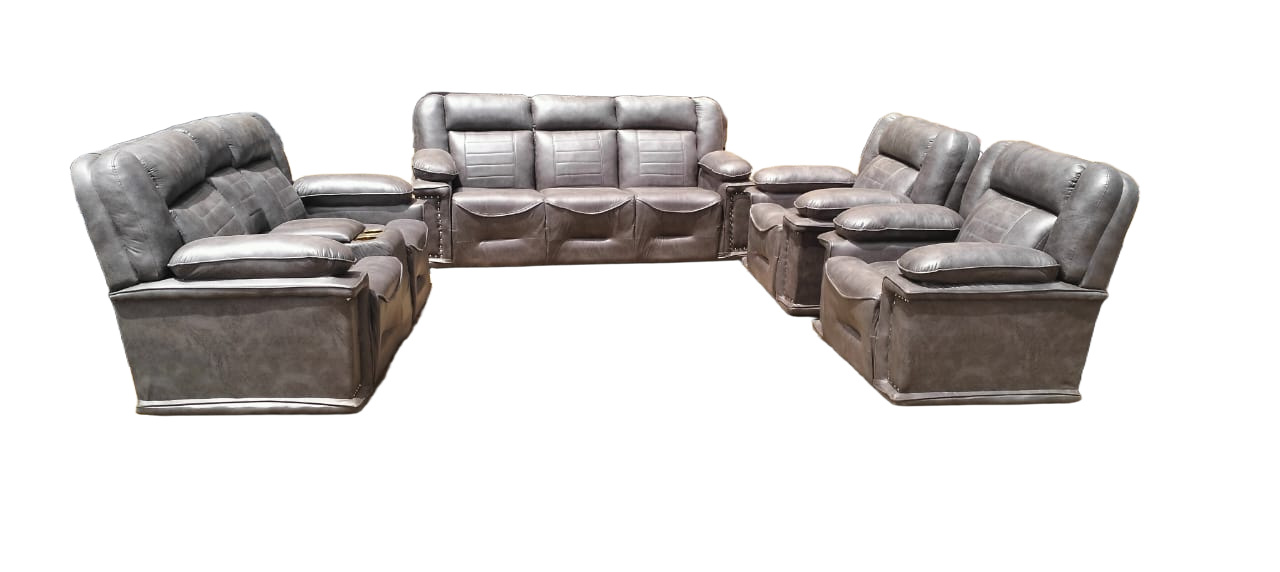 Luxury Leather Sofa Set