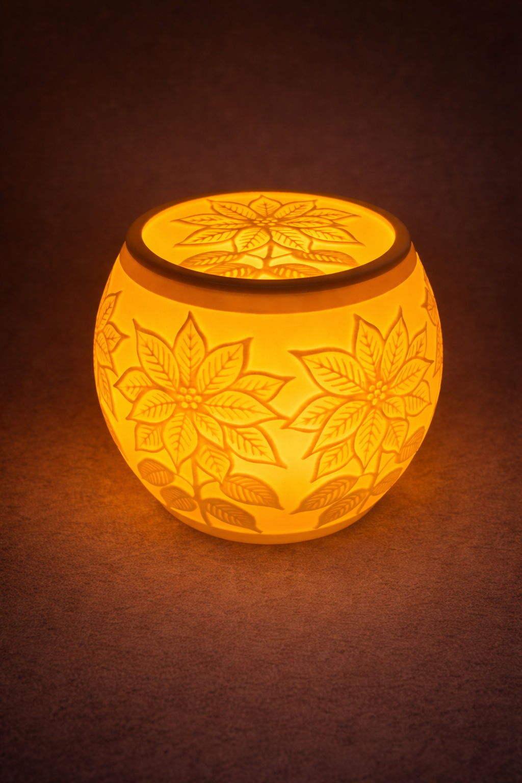 Ljuslykta – Poinsettia Flower 🌺